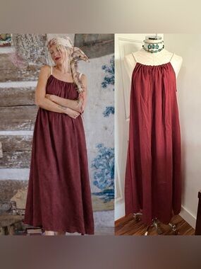 Jaded Gypsy Bohemian Sack Maxi Dress - OSFA